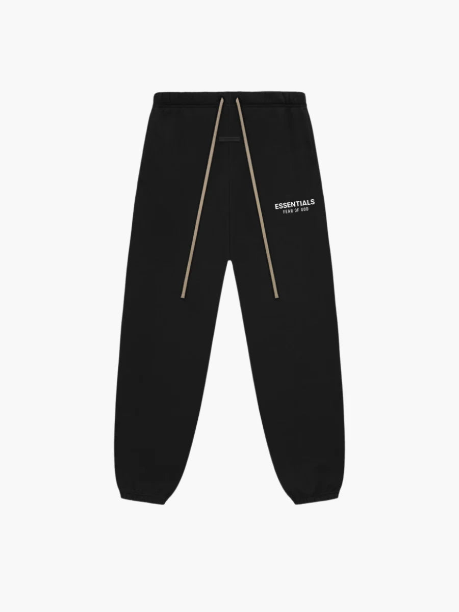 Fear of God Essentials Fleece Sweatpants 'Black/White'