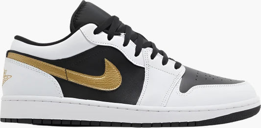 Air Jordan 1 Low 'Metallic Gold Swoosh'